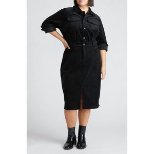 New Universal Standard Corduroy Shirtdress Size S